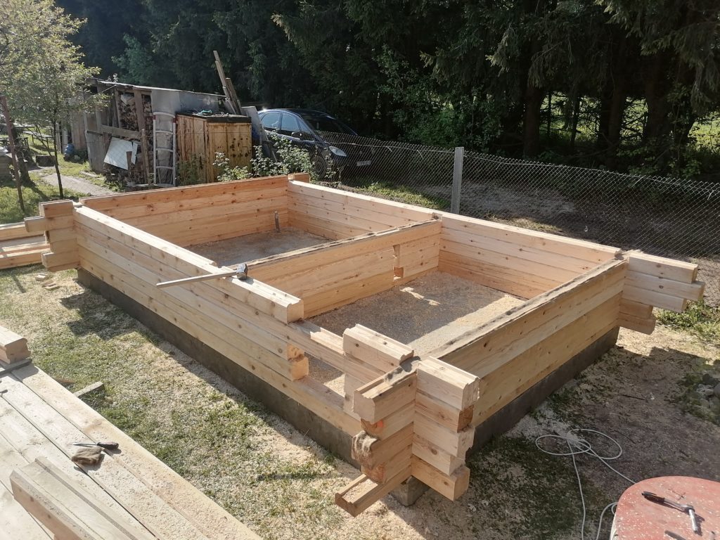 купить сруб бани из профилированного бруса