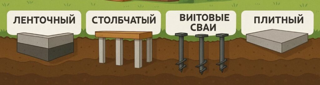 выбор фундамента
