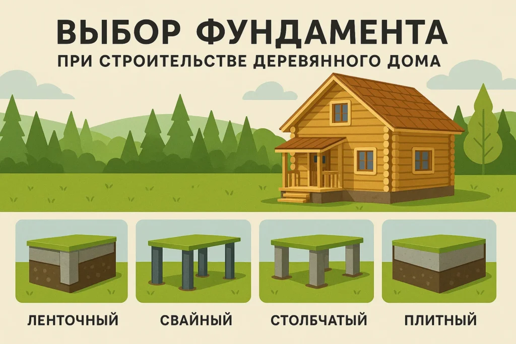 выбор фундамента