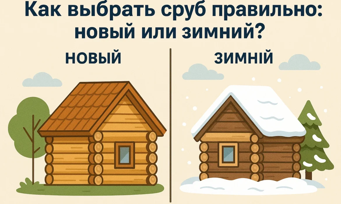 Как выбрать сруб правильно